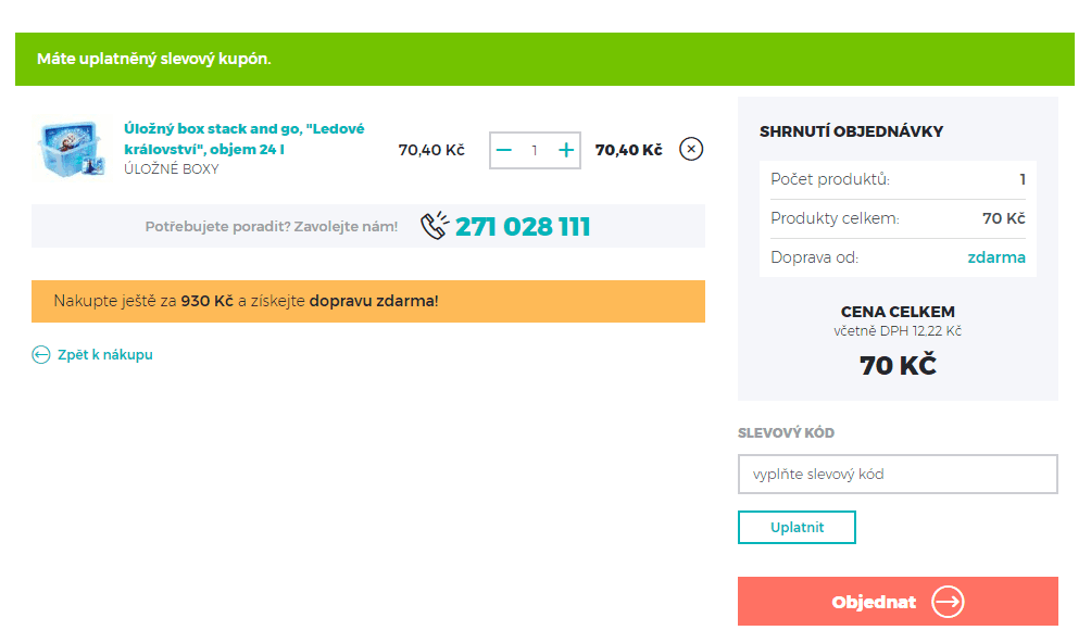 Úložný box Ledové království 24 L