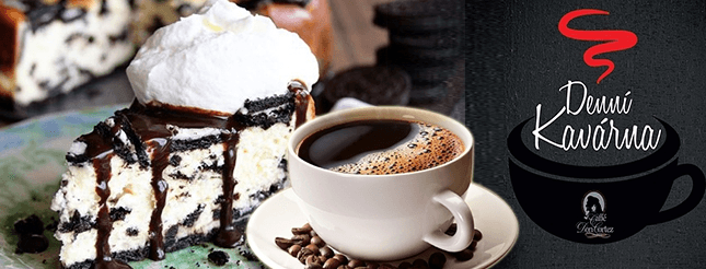 Oreo cheescake + káva dle výběru