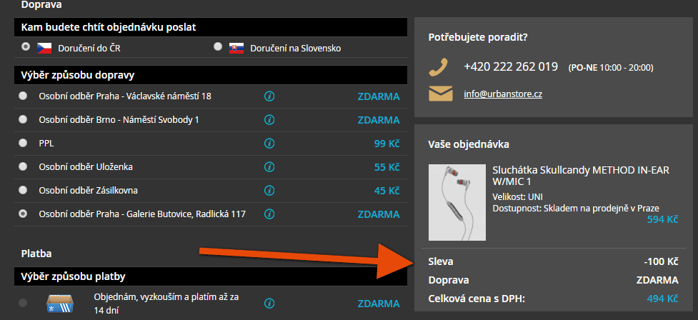 Sportovní sluchátka Skullcandy Method 