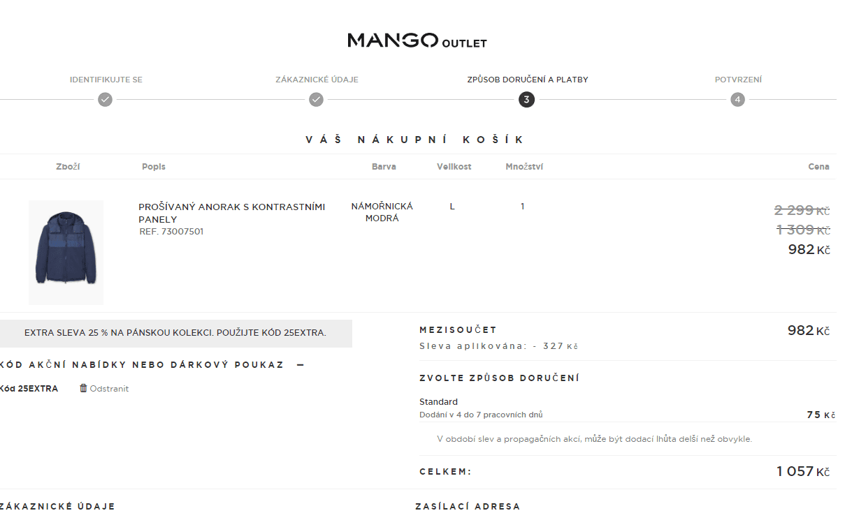 MangoOutlet - sleva až 50% na kabáty a bundy