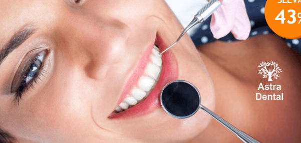 Dentální hygiena včetně air flow a leštění zubů