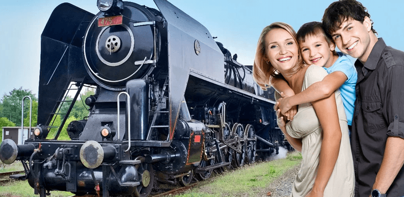 Ježíškův expres + vstupenka na show Upíra Krejčího
