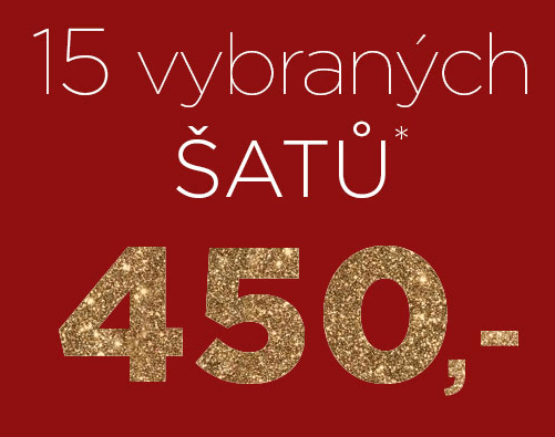 15 různých šatů za 450 korun