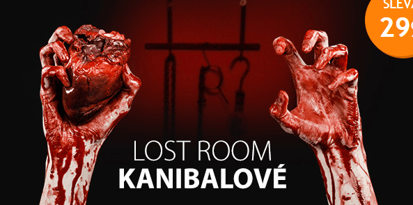 Úniková hra Kanibalové pro 2 až 5 osob