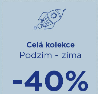 Sleva 40% na kolekci podzim - zima