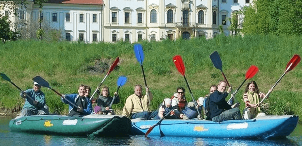 Vyhlídková plavba na raftech skrz CHKO