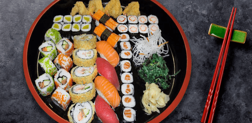 31 kousků sushi