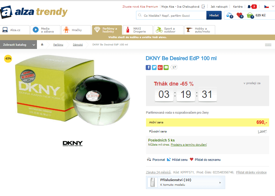 DKNY Be Desired EdP 100 ml