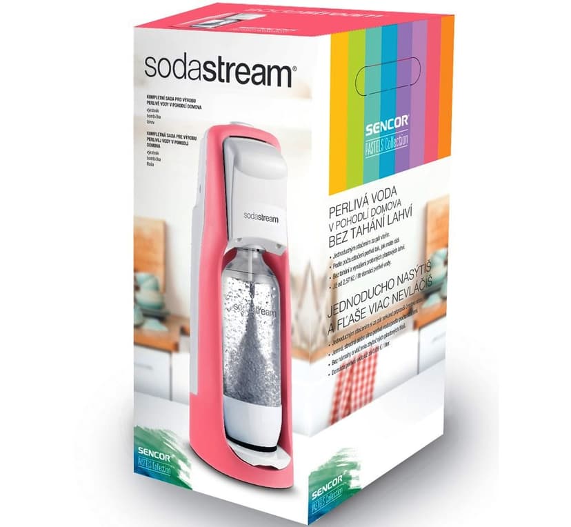 SodaStream JET Pastel Red