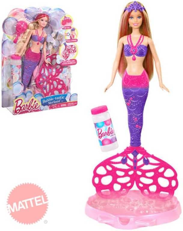 Panenka Barbie s bublifukem a doplňky