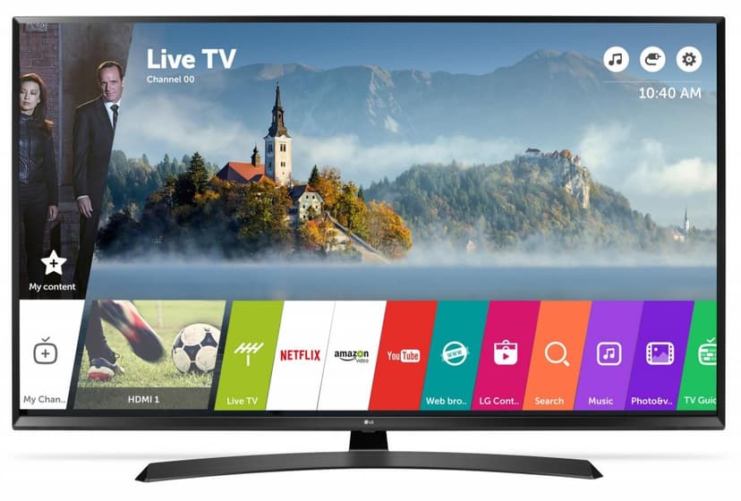 4K Ultra HD, Smart, 108 cm, LG