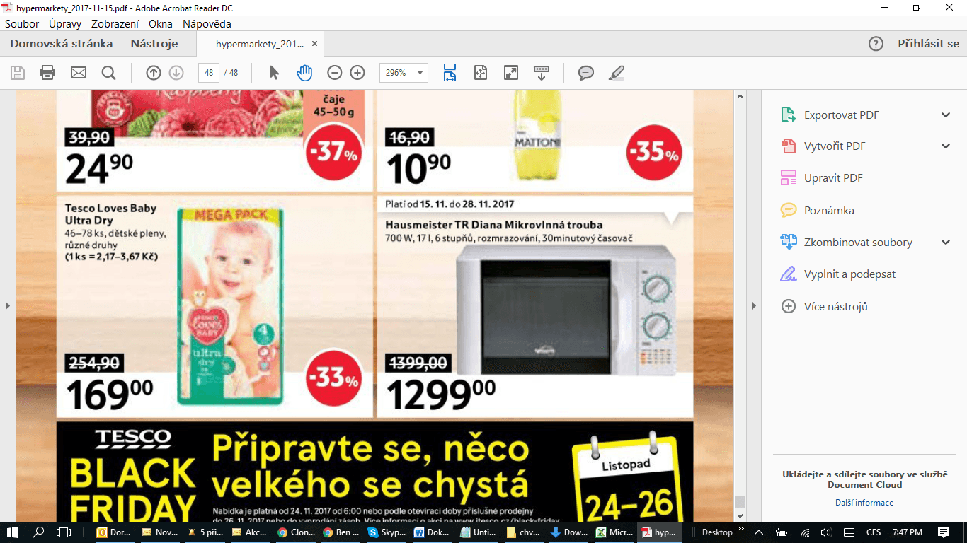 Plenky Tesco Loves Baby Ultra Dry