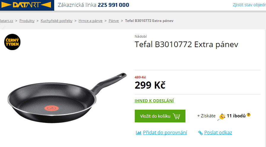 30 cm pánev Tefal 