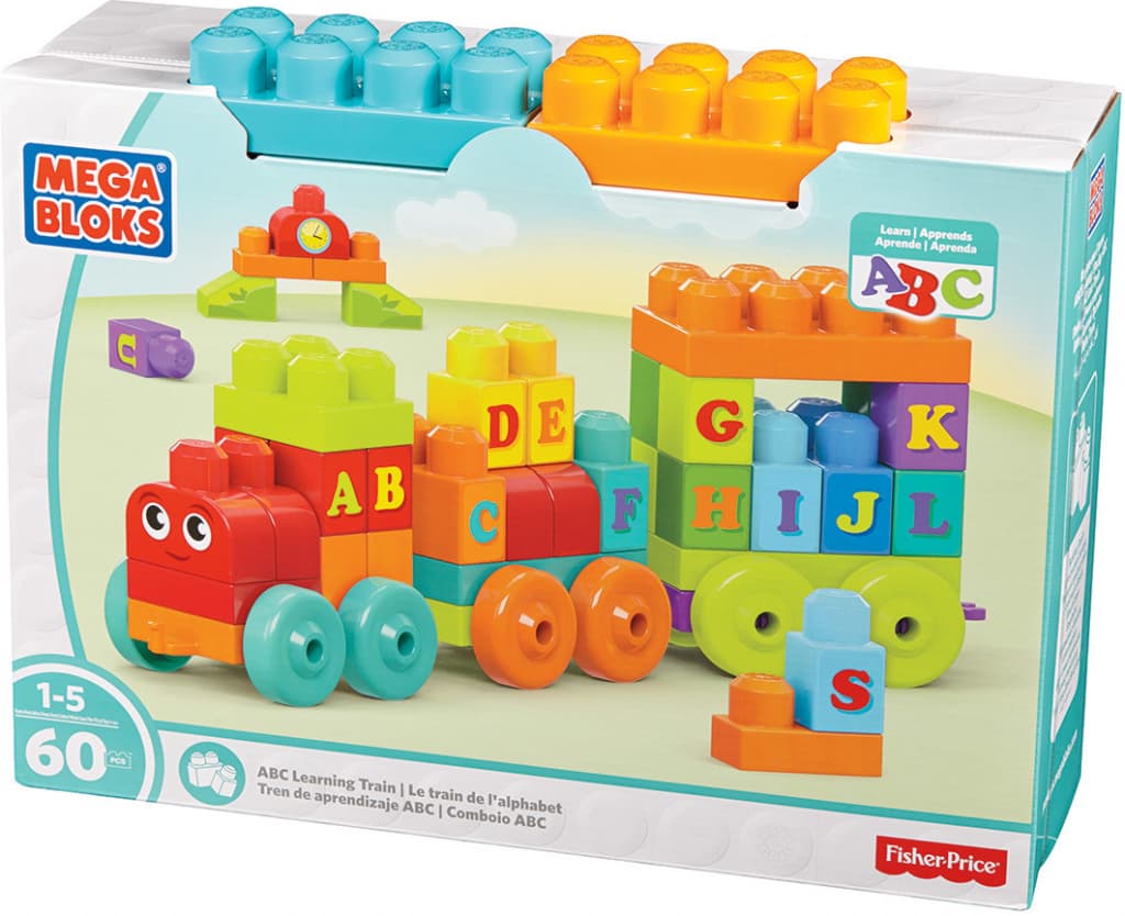 Stavebnice Mega Bloks First Builders vláček