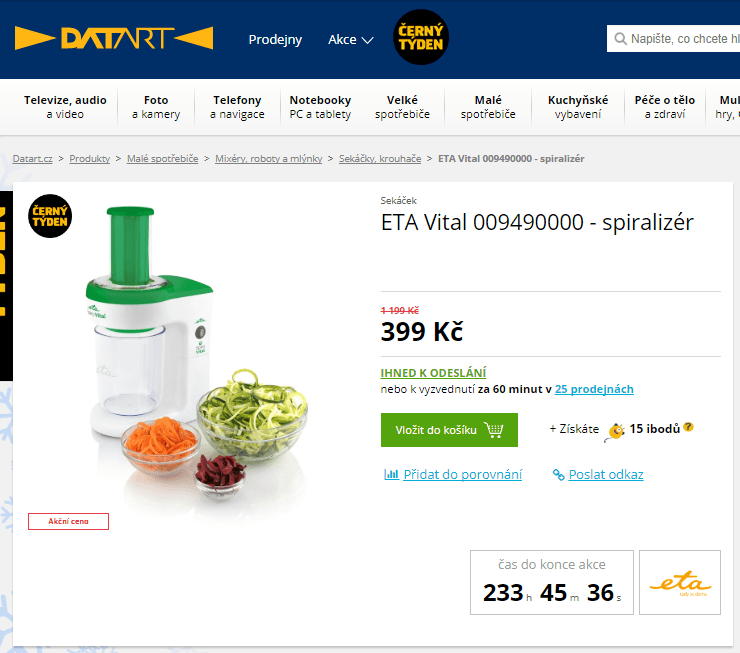 Spiralizér - ETA Spiro Vital
