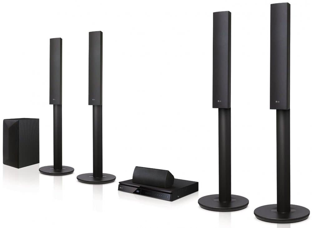 Domácí kino LG 5.1, 1000 W