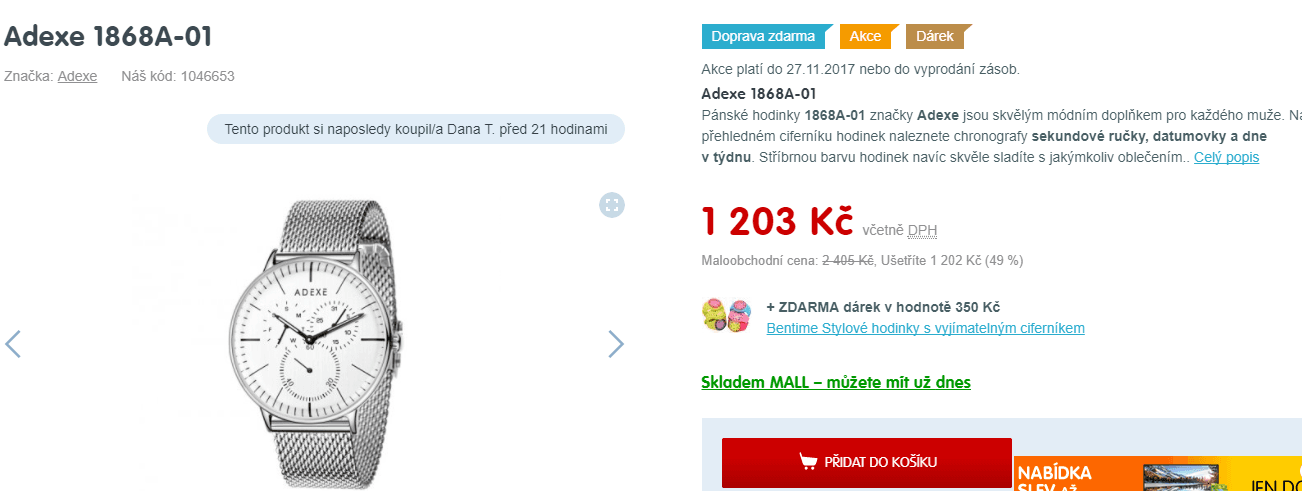 Hodinky Adexe za super ceny