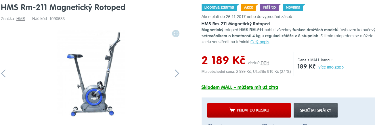 Magnetický rotoped HMS