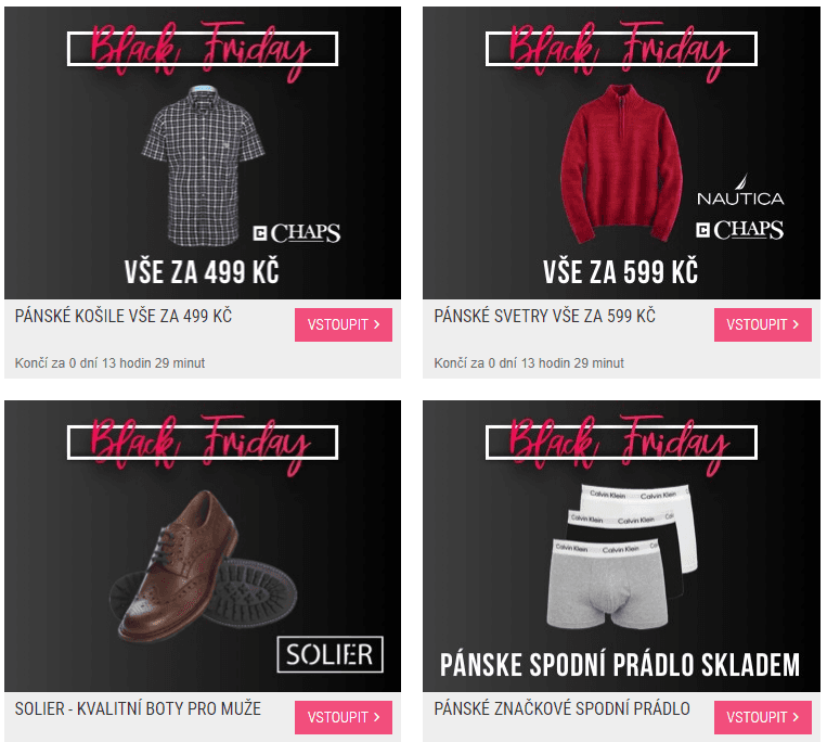 Bigbrands - extra sleva 20% na pánskou módu