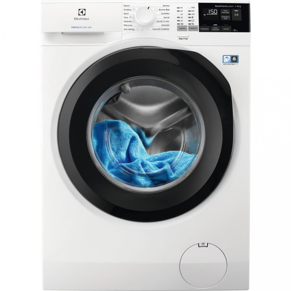 Pračka Electrolux, pára, 9kg, 1200 ot., A+++