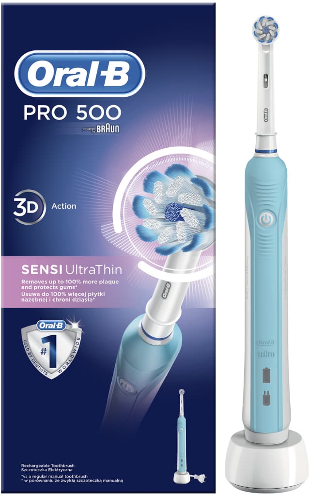 El. kartáček Oral-B PRO500 Sensitive