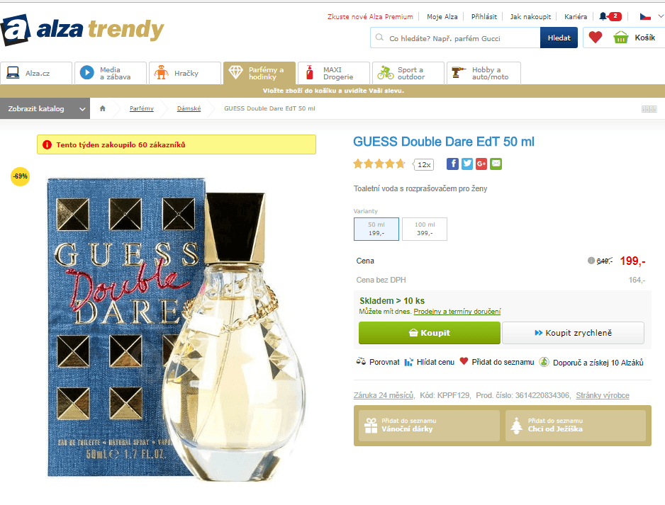 GUESS Double Dare EdT 50 ml