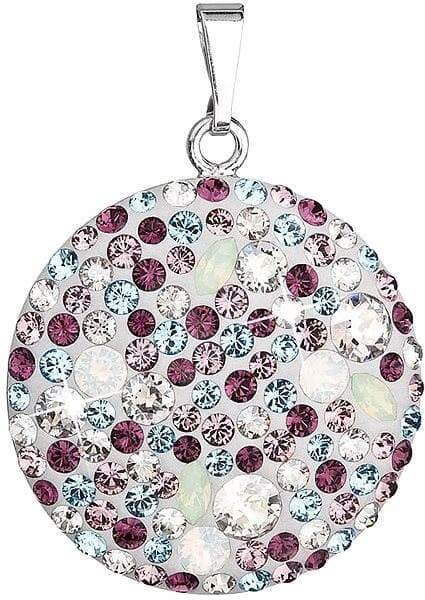 Stříbrný přívěsek s krystaly, Antique