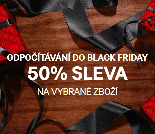 Sleva 50% na vybrané zboží + doprava zdarma