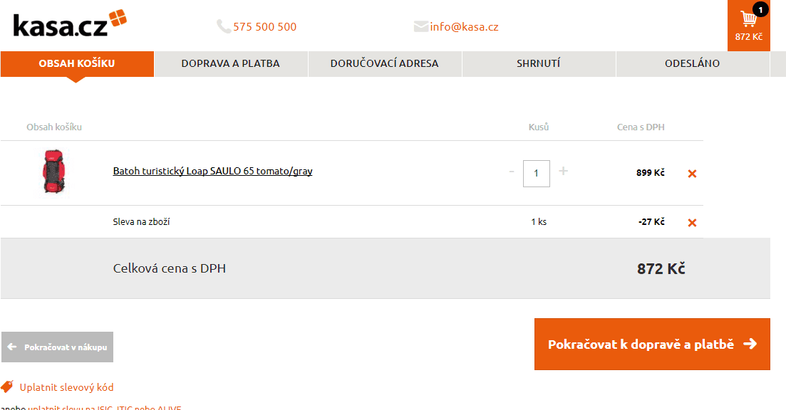 Turistický batoh Loap SAULO 65