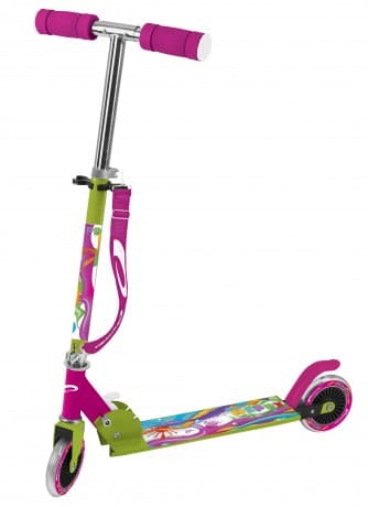 Skládací koloběžka Spokey HAPPY, růžová