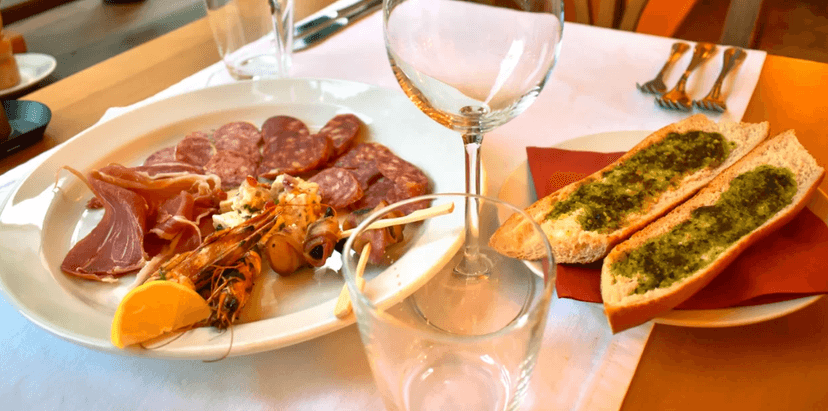 4chodové španělské menu s tapas pro dva