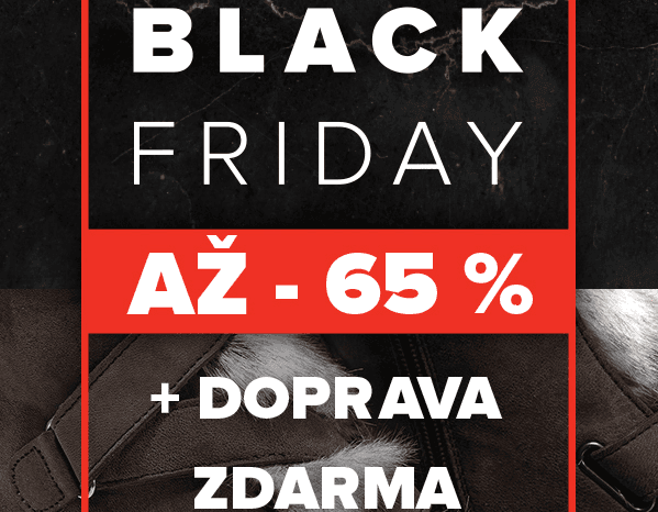 Extra sleva 30% na kolekci Black Friday