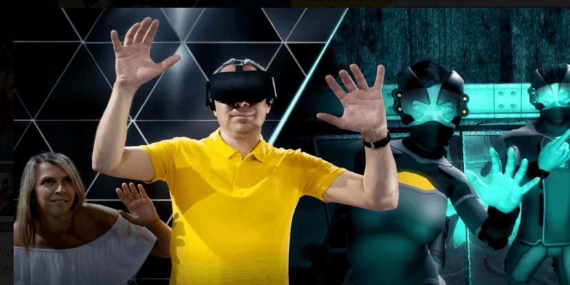 30 minut virtuální reality s konzolí HTC Vive