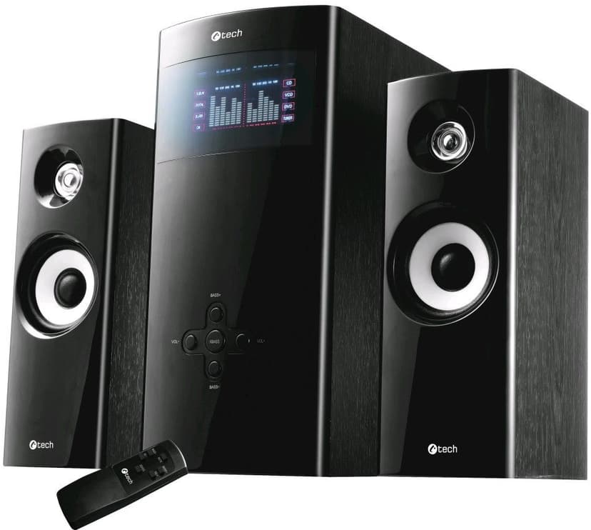 Set reproduktorů C-Tech, 60W, dálkové ovládání