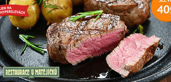 Steak z australského býčka na lávovém grilu