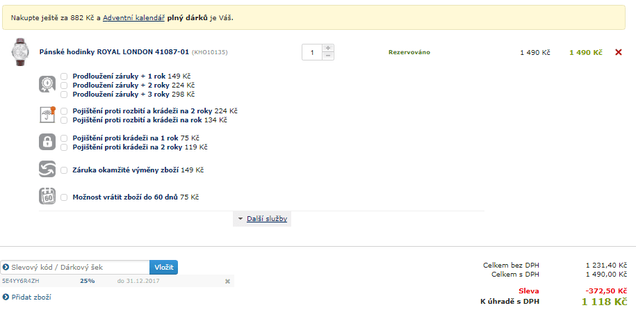 Pánské hodinky Royal London 41087-01