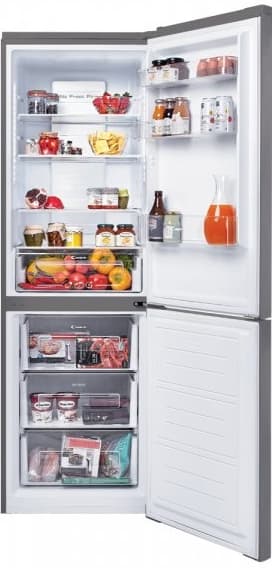 Lednice Candy, nerez, 185cm, no frost, A++