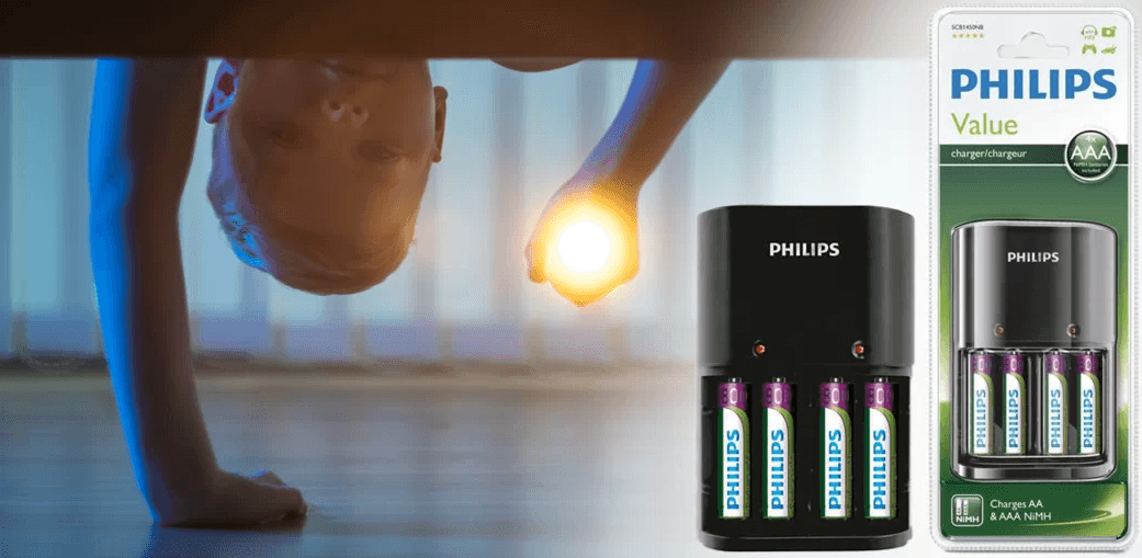 Nabíječka tužkových baterií značky PHILIPS