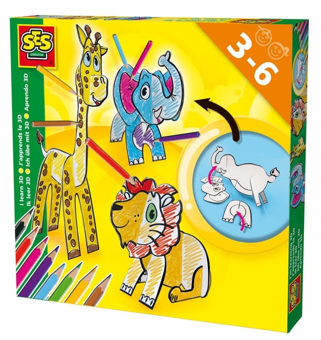 Dětská hra SES Vyrábíme 3D obrázky