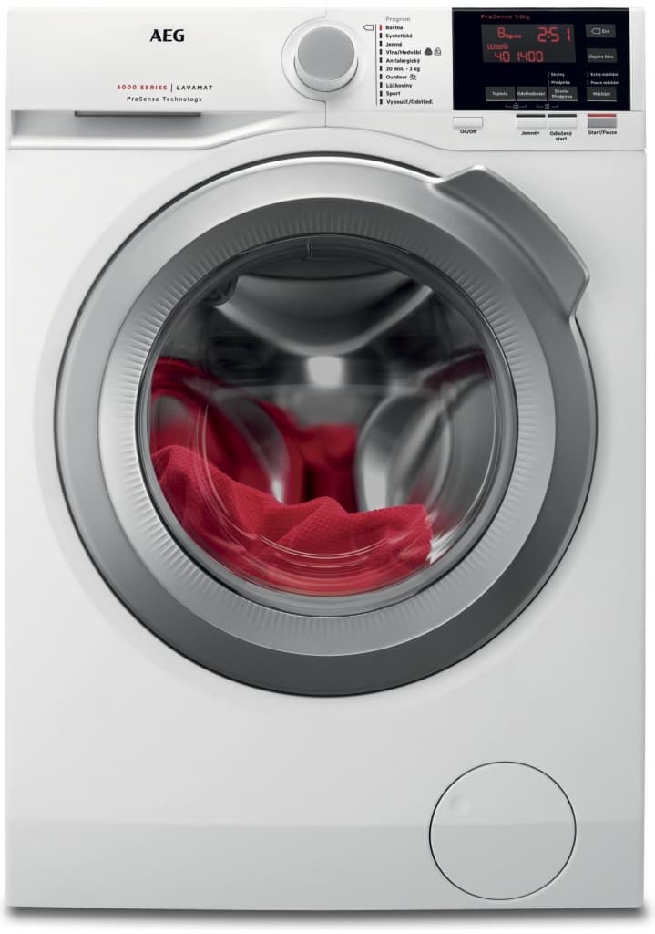 AEG, 8kg, 1600 ot., A+++