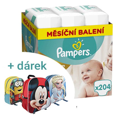Pampers Premium Care měsíční balení