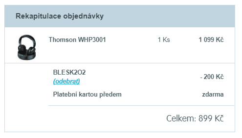 Bezdrátová rádiová sluchátka Thomson