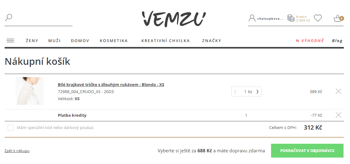 Vemzu.cz - sleva 20% na vše
