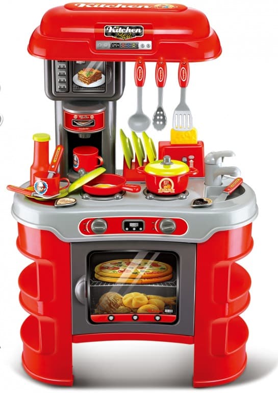 Dětská kuchyňka-světlo, zvuk + příslušenství
