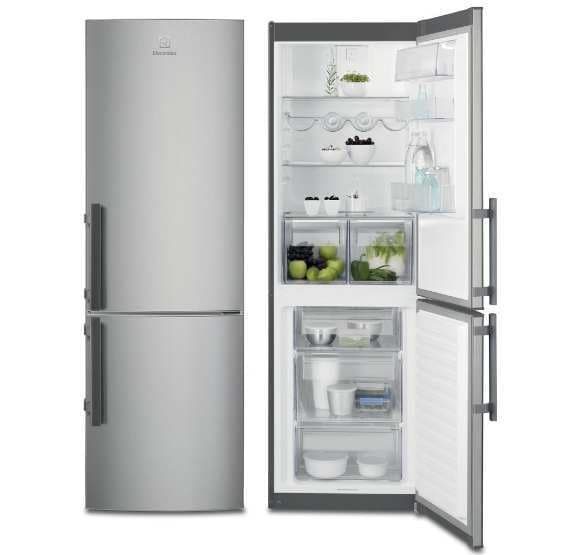 Komb. chladnička Electrolux, A++, nerez