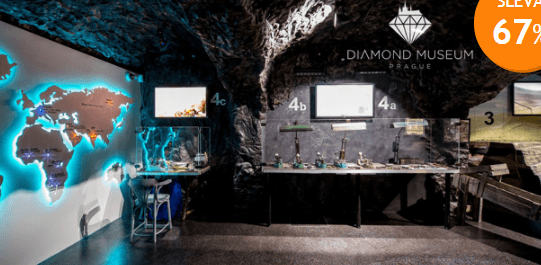 Rodinné vstupné do Muzea diamantů + dárek