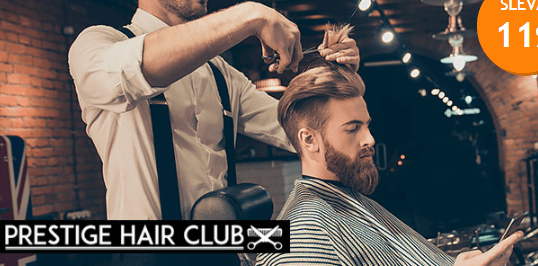 Luxusní péče pouze pro pány v Prestige hair clubu