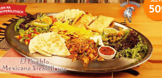 Mexické degustační menu Grande pro 2-3 osoby