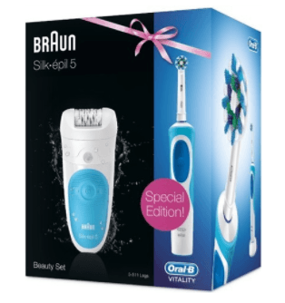 Epilátor Braun Silk-epil 5 + el. kartáček Oral B