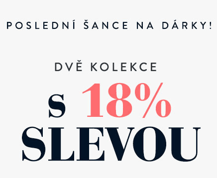 Sleva 18% na dárky pro děti a muže